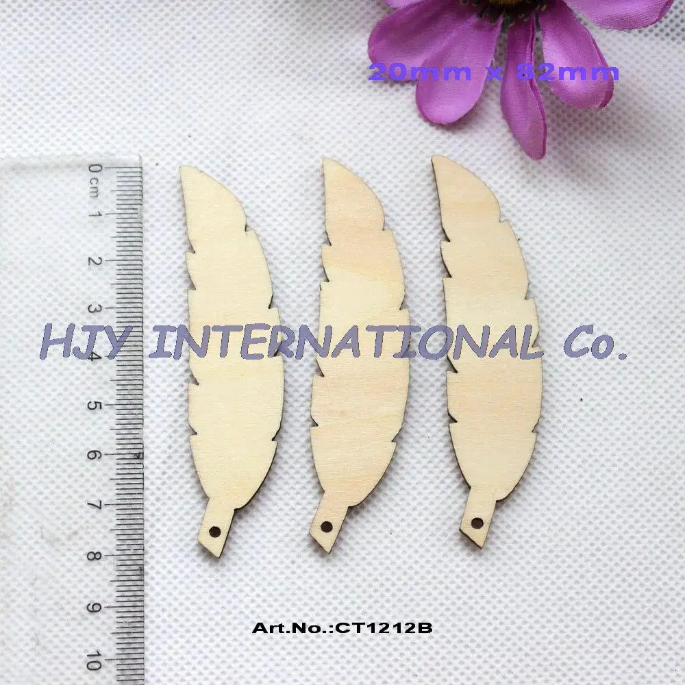 (20pcs/lot) 20mm x 82mm Hight quality Blank Natural Wooden Leaves Feather With Hole Rustic Favor Wood Earrings 3.2"-CT1212B
(20pcs/lot) 20mm x 82mm Hight quality Blank Natural Wooden Leaves Feather With Hole Rustic Favor Wood Earrings 3.2"-CT1212B