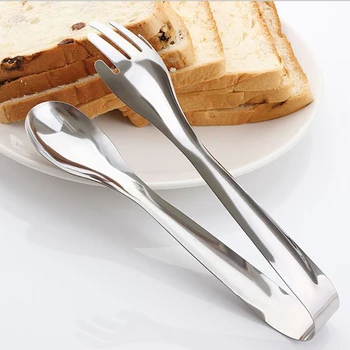 stainless steel food clip spoon fork tongs salad clip party pastry buffet pliers kitchen accessories
stainless steel food clip spoon fork tongs salad clip party pastry buffet pliers kitchen accessories