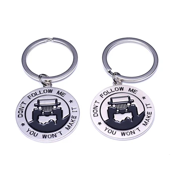 Armsky GlossyKey Chain for Jeep Enthusiasts -Key rings for Jeep "Don't Follow Me You Won't Make It" Great Gift For Jeep Owner
Armsky GlossyKey Chain for Jeep Enthusiasts -Key rings for Jeep "Don't Follow Me You Won't Make It" Great Gift For Jeep Owner