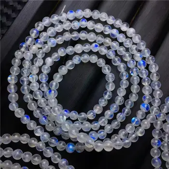 4rows Genuine Natural Moonstone Blue Light stone Round Beads Bracelet AAA 4mm
4rows Genuine Natural Moonstone Blue Light stone Round Beads Bracelet AAA 4mm