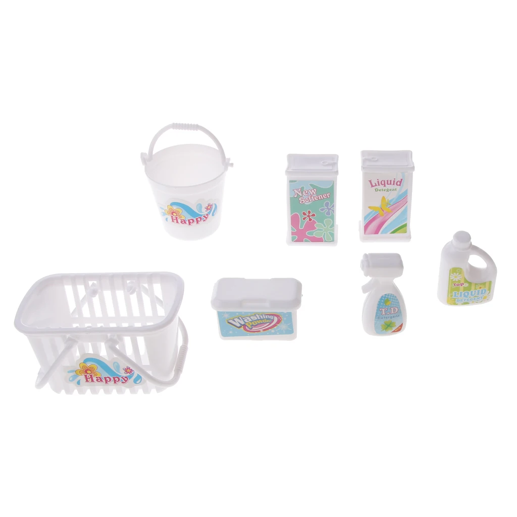 High quality Mini Pink Wardrobe with 3 big drawers and 2 small drawers Suitable for 29cm fashion doll dollhouses decoration