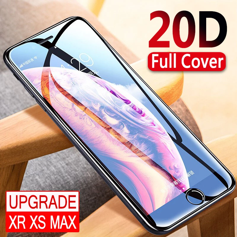20D Curved Edge Full Cover Protective Glass On The For iPhone 7 8 6 6S Plus X Tempered Screen Protector iPhone X XR XS Max Glass
20D Curved Edge Full Cover Protective Glass On The For iPhone 7 8 6 6S Plus X Tempered Screen Protector iPhone X XR XS Max Glass