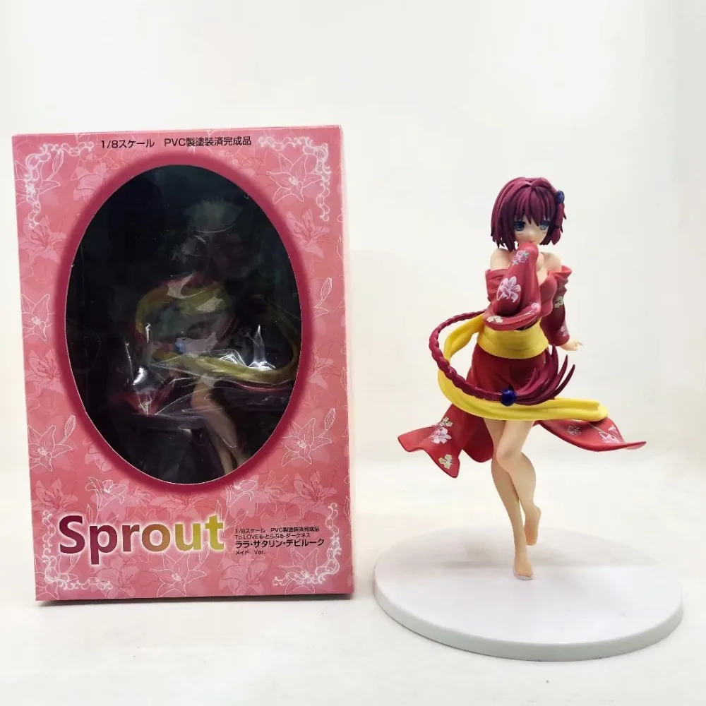 Аниме Сексуальная девушка в любви Ru Darkness Kurosaki Meia Sprout 1/8 Масштаб ПВХ фигурка