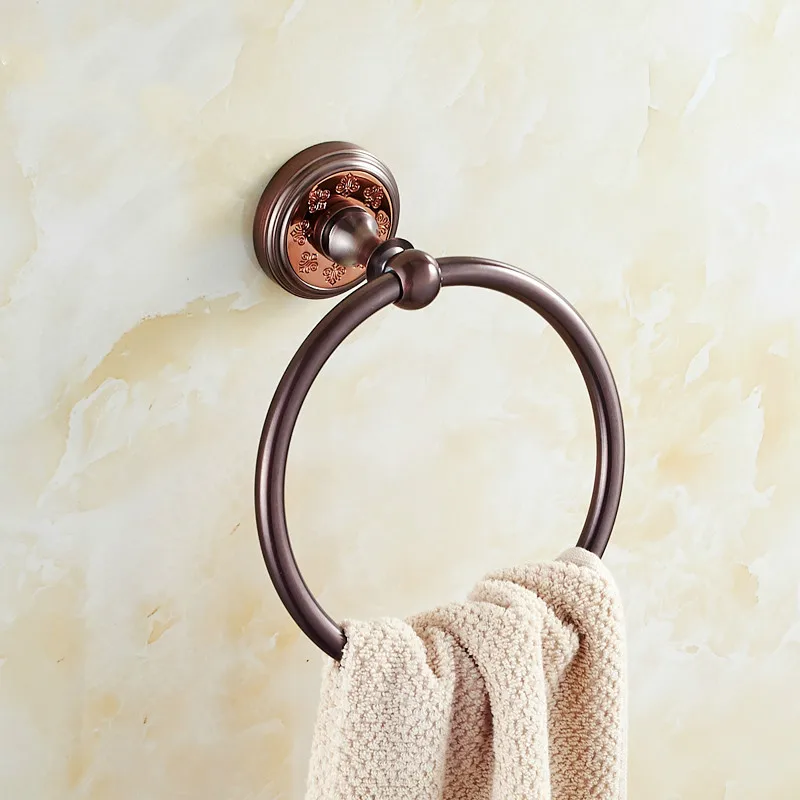 European All Copper Towel Ring Fashion Orb Towel Rack Round Towel Hanging Ring Purple Bathroom Accessories
European All Copper Towel Ring Fashion Orb Towel Rack Round Towel Hanging Ring Purple Bathroom Accessories