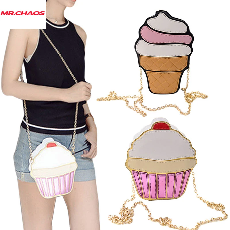 2018 new Funny Bag ice cream purse Cake Small Crossbody Bags For Women Cute Purse Handbags Chain Messenger Bag Party Bag
2018 new Funny Bag ice cream purse Cake Small Crossbody Bags For Women Cute Purse Handbags Chain Messenger Bag Party Bag
