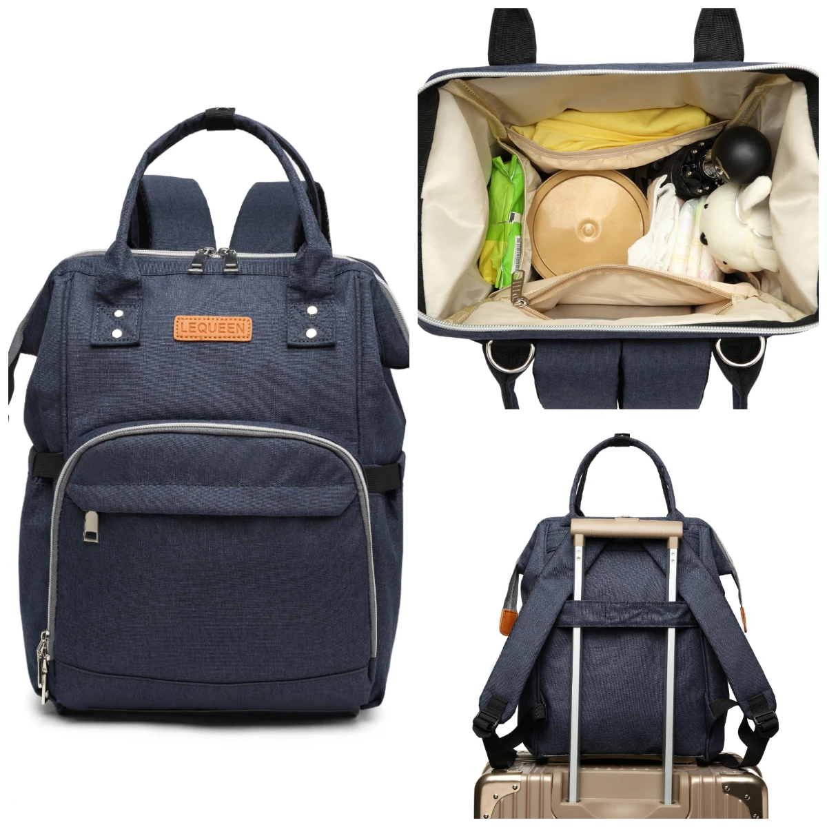 Brand Backpack Diaper Bag Travel Large Capacity Baby Bag Waterproof Maternity Bag For Mother Baby Care VS LAND Mummy Bag
Brand Backpack Diaper Bag Travel Large Capacity Baby Bag Waterproof Maternity Bag For Mother Baby Care VS LAND Mummy Bag