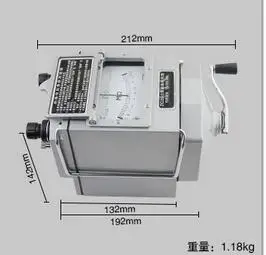 Fast arrival ZC25-3 megger megger shake table insulation resistance Table 0-500 OHMS 500V earth resistance meter
Fast arrival ZC25-3 megger megger shake table insulation resistance Table 0-500 OHMS 500V earth resistance meter