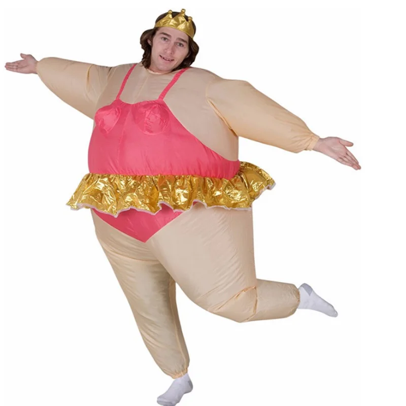 Newest Inflatable Ballet mascot Costume Halloween Party Funny Fat Man Fancy Animal For Adults With Free Shipping
Newest Inflatable Ballet mascot Costume Halloween Party Funny Fat Man Fancy Animal For Adults With Free Shipping