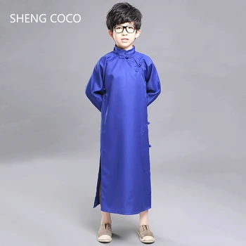 Satin Robes Kids Children Show Adult Fashion Crosstalk Stage China Robe Performance Clothing Girl Boy
Satin Robes Kids Children Show Adult Fashion Crosstalk Stage China Robe Performance Clothing Girl Boy