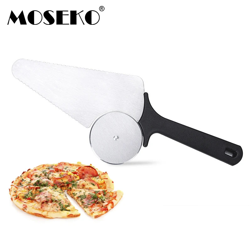 MOSEKO 2 in 1 Pizza Cutter Pizza Divider Pie Server Knife Sharp Pizza Wheel Slicer Stainless Steel Dessert Divider Pastry Tool
MOSEKO 2 in 1 Pizza Cutter Pizza Divider Pie Server Knife Sharp Pizza Wheel Slicer Stainless Steel Dessert Divider Pastry Tool
