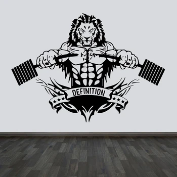 Large Size Gym Fitness Lion Workout Plane Wall Decor Vinyl Sticker Adhesive Mural Decal Art Home Decoration Bedroom G-01
Large Size Gym Fitness Lion Workout Plane Wall Decor Vinyl Sticker Adhesive Mural Decal Art Home Decoration Bedroom G-01