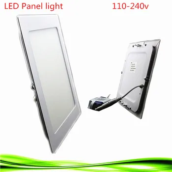 10X Ultra thin Led Panel lamp bulb light Downlight 6W 9W 12W 15W 18W 24W lampada square LED Ceiling Recessed Light AC 110V 220V
10X Ultra thin Led Panel lamp bulb light Downlight 6W 9W 12W 15W 18W 24W lampada square LED Ceiling Recessed Light AC 110V 220V