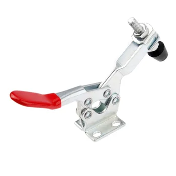 DRELD 1pc GH-225-D Horizontal Toggle Clamp Clip 227Kg 500 Lbs Holding Capacity Quick Release Metal Clamping Toggle Hand Tools
DRELD 1pc GH-225-D Horizontal Toggle Clamp Clip 227Kg 500 Lbs Holding Capacity Quick Release Metal Clamping Toggle Hand Tools