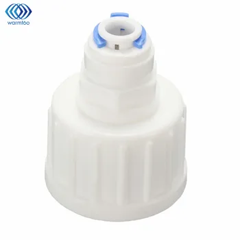 Kitchen Water Filter Tap Connector Adaptor Push Fit 3/4 Inch BSP To 1/4 Inch Reverse Osmosis RO White Watering Fitting Pipe
Kitchen Water Filter Tap Connector Adaptor Push Fit 3/4 Inch BSP To 1/4 Inch Reverse Osmosis RO White Watering Fitting Pipe