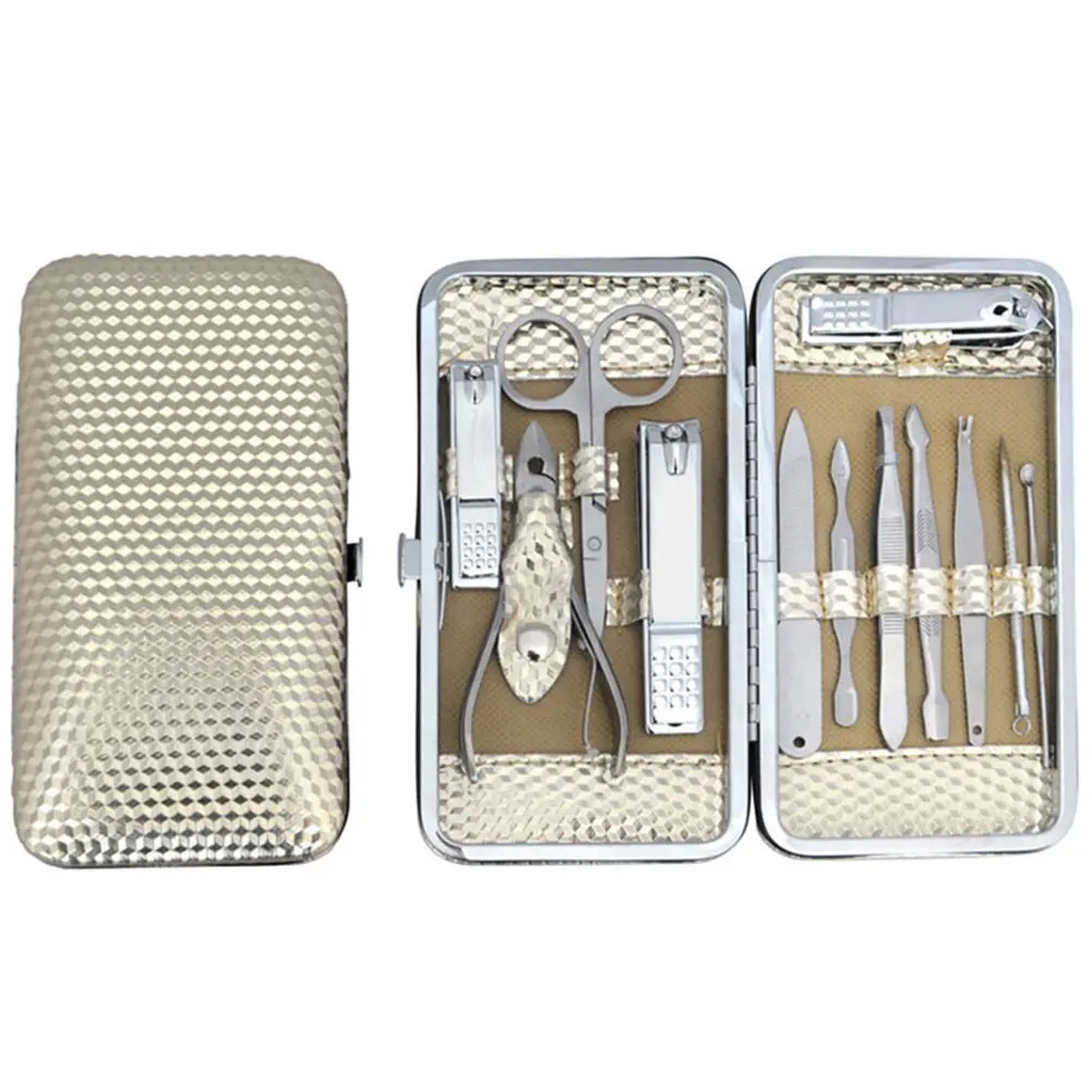 12 Pcs/Set Manicure Tool Nail Care Set Stainless Steel Pedicure Finger Nails Cutter Clipper File Scissor Kit HJL2018
12 Pcs/Set Manicure Tool Nail Care Set Stainless Steel Pedicure Finger Nails Cutter Clipper File Scissor Kit HJL2018