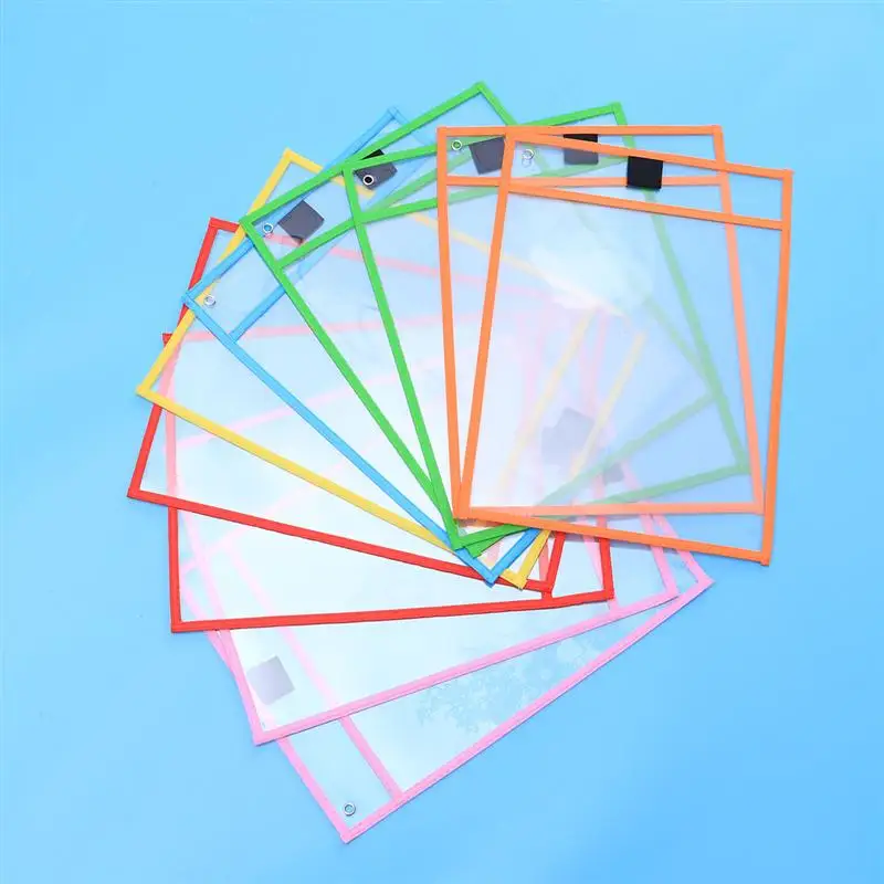 10pcs Stationery Storage Bags School Office Supplies Transparent PVC Sewing Bag Reusable Pockets Random Colors
10pcs Stationery Storage Bags School Office Supplies Transparent PVC Sewing Bag Reusable Pockets Random Colors
