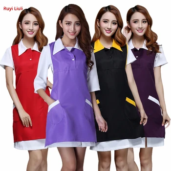 Ruyi L-Beauty manicure apron Korean version of the new beauty apron work clothes beautician work clothes
Ruyi L-Beauty manicure apron Korean version of the new beauty apron work clothes beautician work clothes