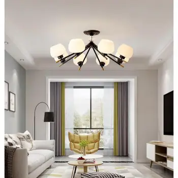 Living Room Modern Large glass cover Ceiling lights Restaurant Pastoral Crystal glass shade Led ceiling lampLuminaria Lighting
Living Room Modern Large glass cover Ceiling lights Restaurant Pastoral Crystal glass shade Led ceiling lampLuminaria Lighting