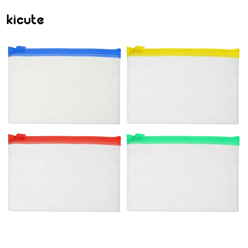 5Pcs/set PVC Waterproof Transparent Zipper Bag File Folder Document Filing Bag Stationery Bag Store School Office Supplies
5Pcs/set PVC Waterproof Transparent Zipper Bag File Folder Document Filing Bag Stationery Bag Store School Office Supplies