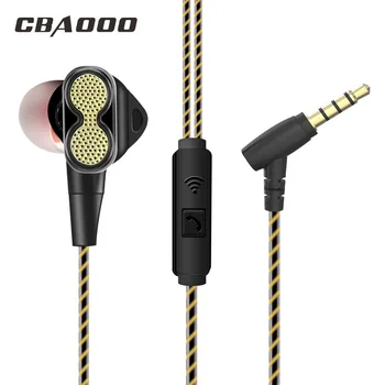 CBAOOO 3.5mm Sport Wired Earphone Earbuds with microphone Stereo Bass In-ear Wired Headset for phone xiaomi Huawei Handsfree
CBAOOO 3.5mm Sport Wired Earphone Earbuds with microphone Stereo Bass In-ear Wired Headset for phone xiaomi Huawei Handsfree