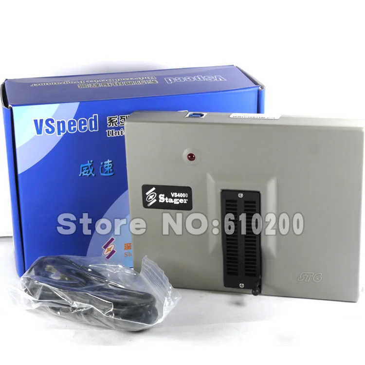 NEW VSpeed VS4000+ High Performance USB Universal programmer support 40 pins 15000 IC for EEPROM,FLASH,MCU,PLD
NEW VSpeed VS4000+ High Performance USB Universal programmer support 40 pins 15000 IC for EEPROM,FLASH,MCU,PLD