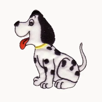 Embroidery Cute Dog Patches Made by Twill with Flat Border and Iron On Backing Custom as Client Design MOQ50pcs Free Shipping
Embroidery Cute Dog Patches Made by Twill with Flat Border and Iron On Backing Custom as Client Design MOQ50pcs Free Shipping