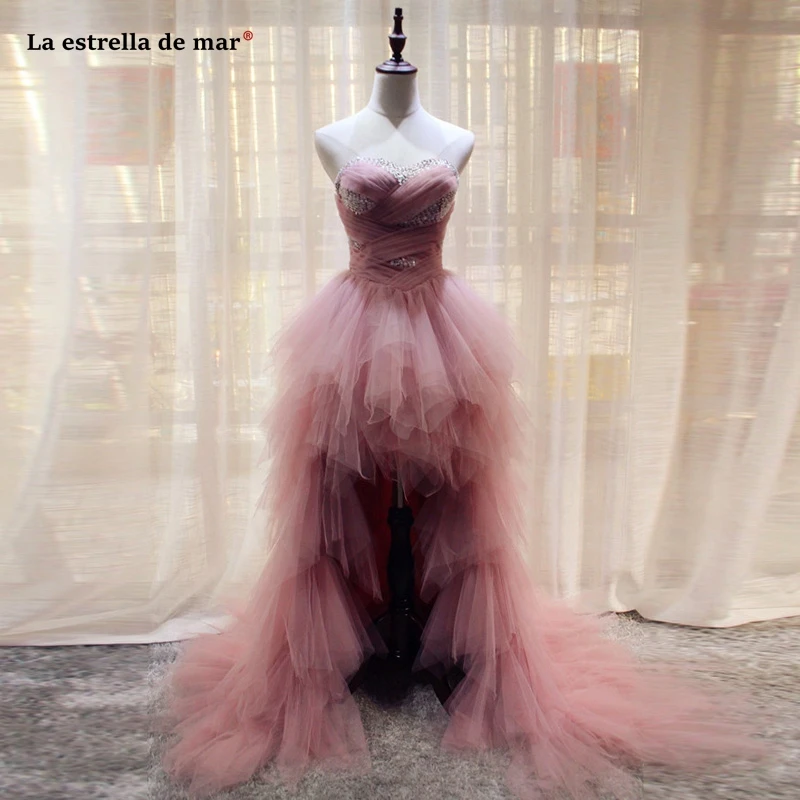 Mezuniyet elbiseleri2019 new tulle crystal off shoulder sexy sweetheart backless blush pink mint green high-low prom dress long
Mezuniyet elbiseleri2019 new tulle crystal off shoulder sexy sweetheart backless blush pink mint green high-low prom dress long