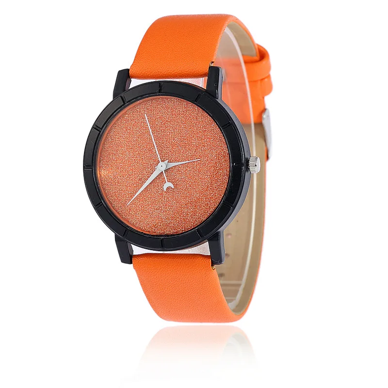 Foreign Trade New Style Casual Watch Color Moon Shaped Needle Fashion Watches Quartz Leather Personality TideTable Relogio Femin
Foreign Trade New Style Casual Watch Color Moon Shaped Needle Fashion Watches Quartz Leather Personality TideTable Relogio Femin