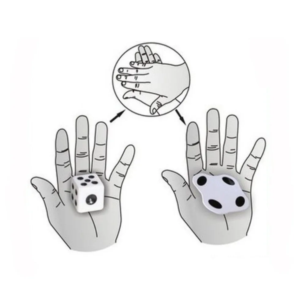 New Arrival Beat Flat Dice Easy To Learn Mini Magic Props Toys Fun Novetly Magic Close-up Dice Magic Trick Toy Magicians Supply
New Arrival Beat Flat Dice Easy To Learn Mini Magic Props Toys Fun Novetly Magic Close-up Dice Magic Trick Toy Magicians Supply