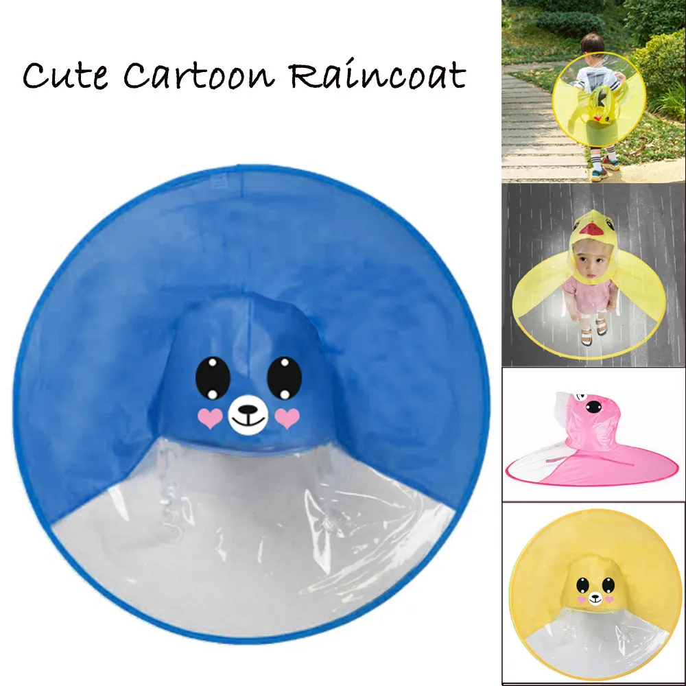 Cute Rain Coat UFO Children Umbrella Hat Magical Hands Raincoat Suit for Kids Children Kawaii Cartoon Raincoat 2018 Baby Set
Cute Rain Coat UFO Children Umbrella Hat Magical Hands Raincoat Suit for Kids Children Kawaii Cartoon Raincoat 2018 Baby Set