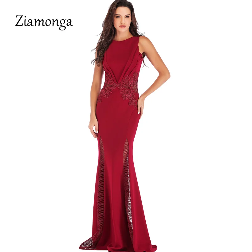 Ziamonga 2019 Runway Lace Prom Long Dress Women Jersey Gown Evening Party Maxi Dress Fashion Causal Ladies Maxi Clothes Vestidos
Ziamonga 2019 Runway Lace Prom Long Dress Women Jersey Gown Evening Party Maxi Dress Fashion Causal Ladies Maxi Clothes Vestidos