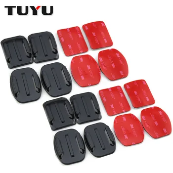 TUYU 8 Pieces / Flat & Curved Base + 3M Sticker Adhesive for Gopro Hero 5 4 3+ For Millet Suitable for SJ400 EKEM H9 H8r
TUYU 8 Pieces / Flat & Curved Base + 3M Sticker Adhesive for Gopro Hero 5 4 3+ For Millet Suitable for SJ400 EKEM H9 H8r