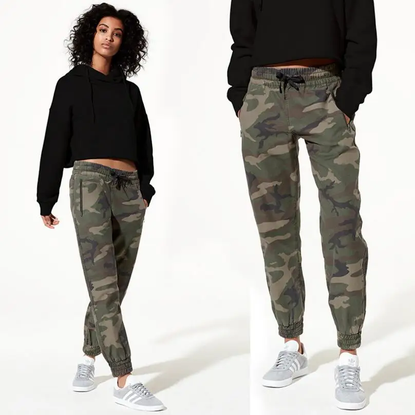 Womens Elastic Waist Camouflage Trousers Breathable Jogger Harem Pants Casual Sportswear Sweatpants For Female s1572
Womens Elastic Waist Camouflage Trousers Breathable Jogger Harem Pants Casual Sportswear Sweatpants For Female s1572