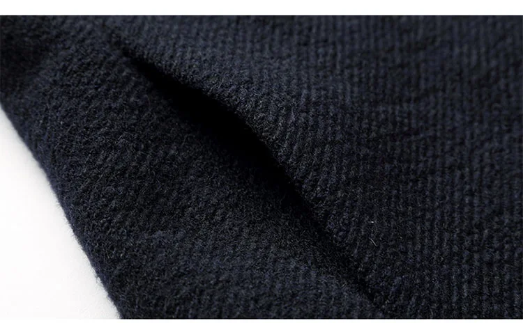 Aolamegs Men Winter Jackets Woolen Coats Fashion Slim Fit Men's Windproof Overcoat Warm Outerwear Business Casual Jacket Parka (17)
