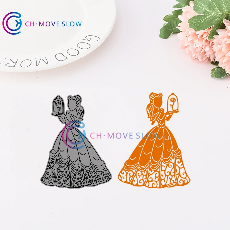 CH Enchanted Belle Metal Cutting Dies Stencils for DIY Scrapbooking/photo album Decorative Embossing DIY Paper Cards
CH Enchanted Belle Metal Cutting Dies Stencils for DIY Scrapbooking/photo album Decorative Embossing DIY Paper Cards