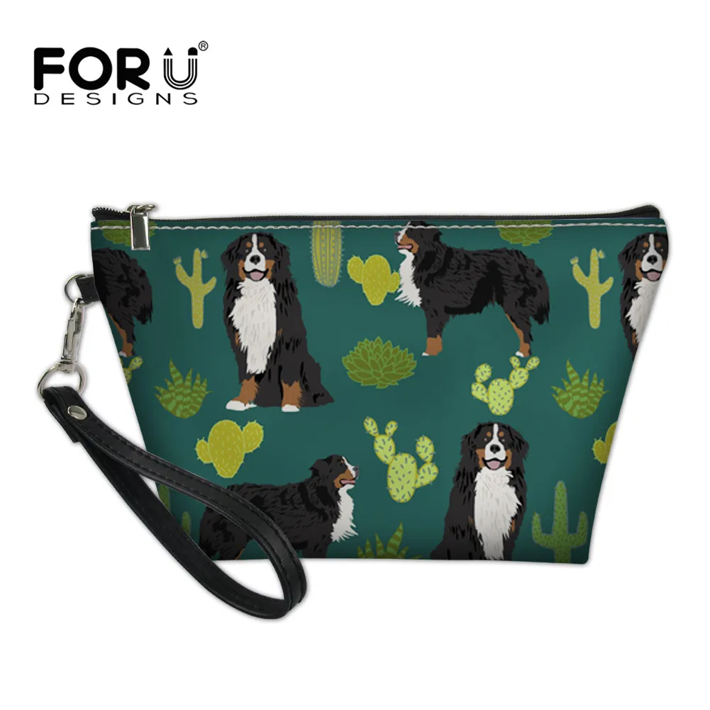 FORUDESIGNS Womens Toilet Bag Cosmetic Case Bernese Dog Cactus Green Print Necessary Beauty Brush Organizer Makeup Bags 2019 New
FORUDESIGNS Womens Toilet Bag Cosmetic Case Bernese Dog Cactus Green Print Necessary Beauty Brush Organizer Makeup Bags 2019 New