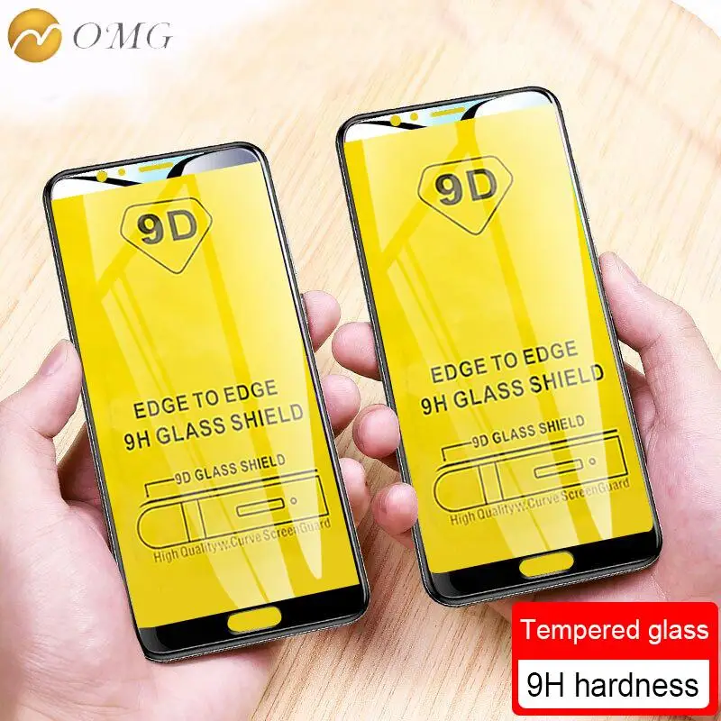 OMG Curved Edge 9D Tempered Glass for Huawei honor 9i enjoy 8 plus enjoy 7s 8e 8 GR5 2017 2018 nova2i 2lite 2s Screen Protector
OMG Curved Edge 9D Tempered Glass for Huawei honor 9i enjoy 8 plus enjoy 7s 8e 8 GR5 2017 2018 nova2i 2lite 2s Screen Protector