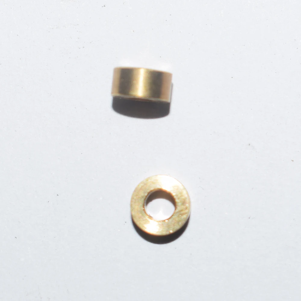 10/100/1000pcs 2.5mm hole Brass bushings/metal bearings/diy toy parts/technology model/rc car robot parts/baby toys for children
10/100/1000pcs 2.5mm hole Brass bushings/metal bearings/diy toy parts/technology model/rc car robot parts/baby toys for children