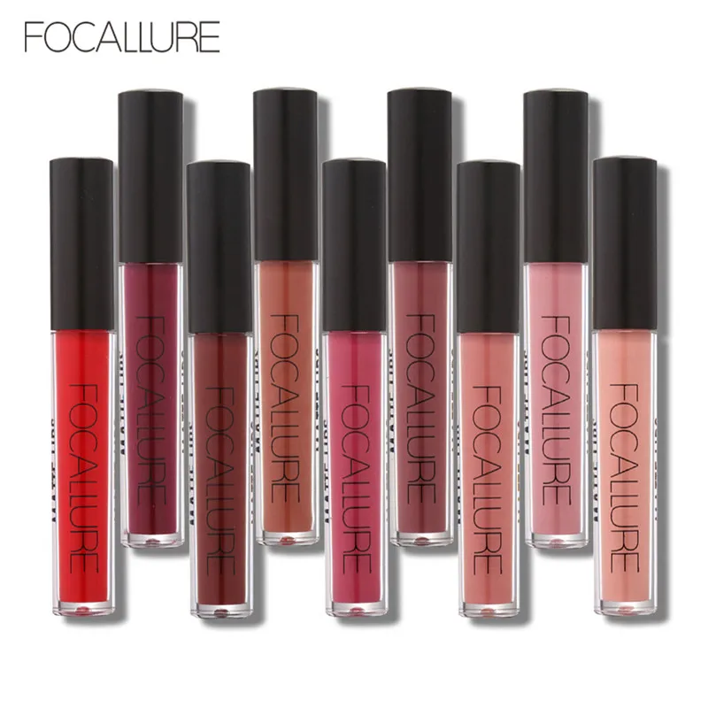 FOCALLURE Matte Liquid Lipstick Waterproof Lip Gloss Moisturizer Smooth Lip Stick Long Lasting Cosmetic Beauty Makeup
FOCALLURE Matte Liquid Lipstick Waterproof Lip Gloss Moisturizer Smooth Lip Stick Long Lasting Cosmetic Beauty Makeup