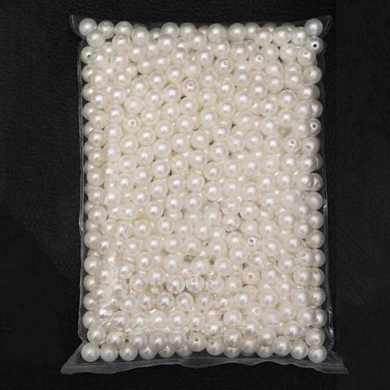 100pcs/bag Pick Size 5-12mm ABS Pearls Imitation Pearl Beads White Color Round Loose Beads for Bracelet DIY Jewelry Findings
100pcs/bag Pick Size 5-12mm ABS Pearls Imitation Pearl Beads White Color Round Loose Beads for Bracelet DIY Jewelry Findings