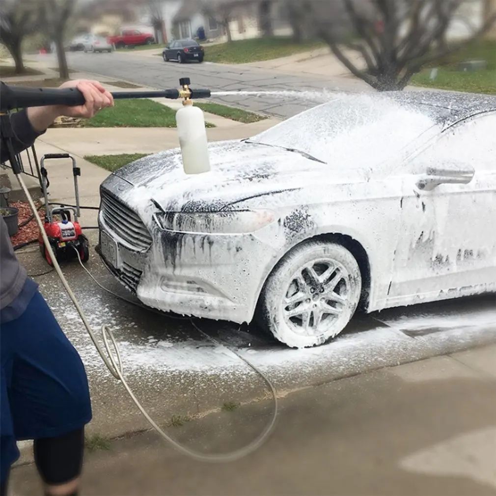 Professional Adjustable Brass Snow Foam Lance Foam Nozzle Foam Cannon High Pressure Washers
Professional Adjustable Brass Snow Foam Lance Foam Nozzle Foam Cannon High Pressure Washers