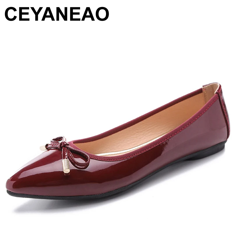 CEYANEAOFall Fashion Women Soft Nude Leather Knot Flats Pointy Ballerina Party Flat Plus Size Moccasins Slip On DressyShoesE1132
CEYANEAOFall Fashion Women Soft Nude Leather Knot Flats Pointy Ballerina Party Flat Plus Size Moccasins Slip On DressyShoesE1132