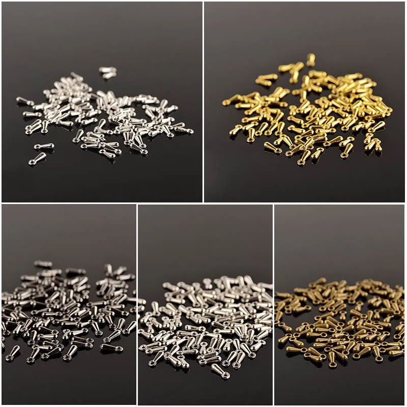 100pcs 7x2mm Ending Droplets Charm for DIY Jewelry Making Fit Extension Chain Tail Chain Gold/Silver Necklace Bracelet Accessory
100pcs 7x2mm Ending Droplets Charm for DIY Jewelry Making Fit Extension Chain Tail Chain Gold/Silver Necklace Bracelet Accessory