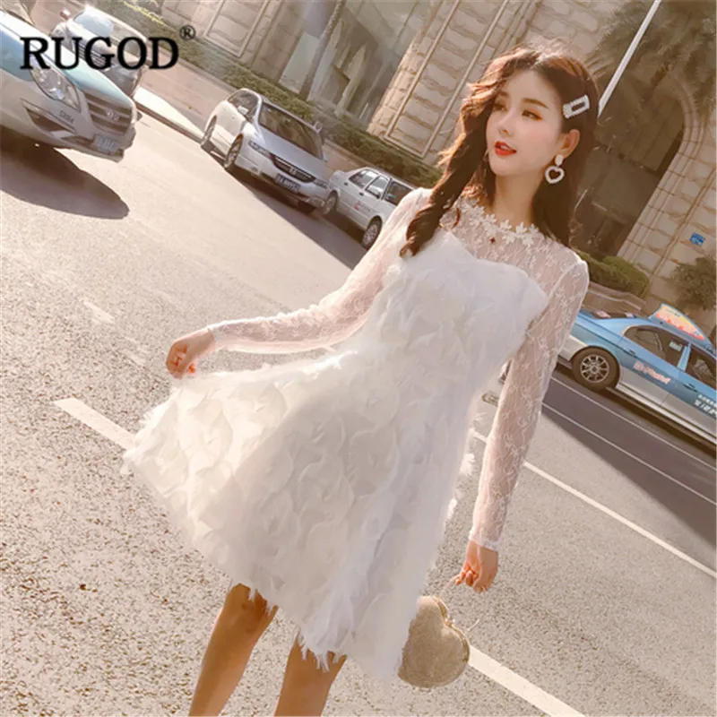 RUGOD Solid Casual Women Dress Vintage O-Neck Tassel Sweet Women Midi Dress A-Line Chic Spring Dress vestidos mujer 2018
RUGOD Solid Casual Women Dress Vintage O-Neck Tassel Sweet Women Midi Dress A-Line Chic Spring Dress vestidos mujer 2018