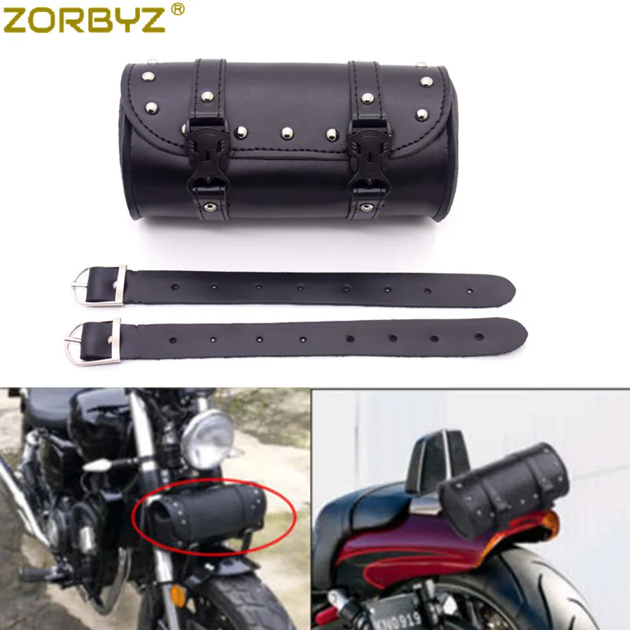 ZORBYZ Black Motorcycle Mini Tool Bag Handlebar Sissy Bar Saddlebag Roll Barrel For Harley
ZORBYZ Black Motorcycle Mini Tool Bag Handlebar Sissy Bar Saddlebag Roll Barrel For Harley