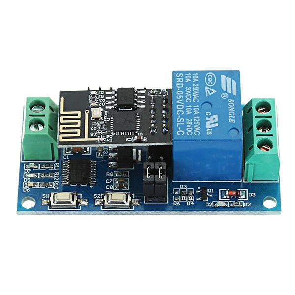 Upgrade ESP8266 5V Wifi Relay Module Remote Control Switch Phone APP For Smart Home IOT Transmission
Upgrade ESP8266 5V Wifi Relay Module Remote Control Switch Phone APP For Smart Home IOT Transmission