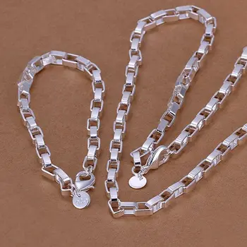 Factory price top quality Silver Plated Jewelry sets necklace bracelet bangle earring ring free shipping SMTS126
Factory price top quality Silver Plated Jewelry sets necklace bracelet bangle earring ring free shipping SMTS126