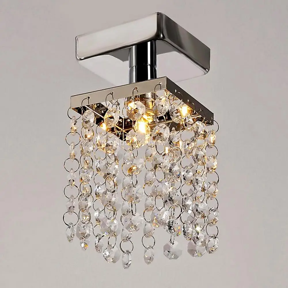 Lighting The Box Mini Semi Flush Mount in Crystal Chrome Modern Home Ceiling Light Fixture Flush Mount Pendant Chandeliers Light
Lighting The Box Mini Semi Flush Mount in Crystal Chrome Modern Home Ceiling Light Fixture Flush Mount Pendant Chandeliers Light