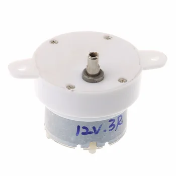 DC 12V 3 RPM High Torque Cylinder Electric Micro Motor Gearbox Slow Down Mute
DC 12V 3 RPM High Torque Cylinder Electric Micro Motor Gearbox Slow Down Mute