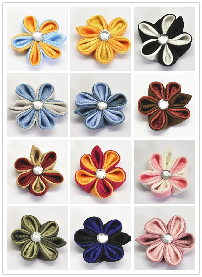 kanzashi flower hairclip